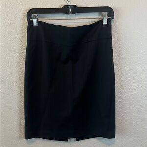 Banana Republic Cotton Blend Pencil Skirt Black Size 4